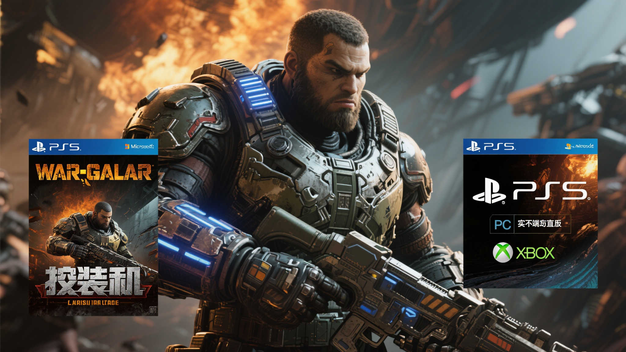 《战争机器》系列本身是微软旗下的一款重要