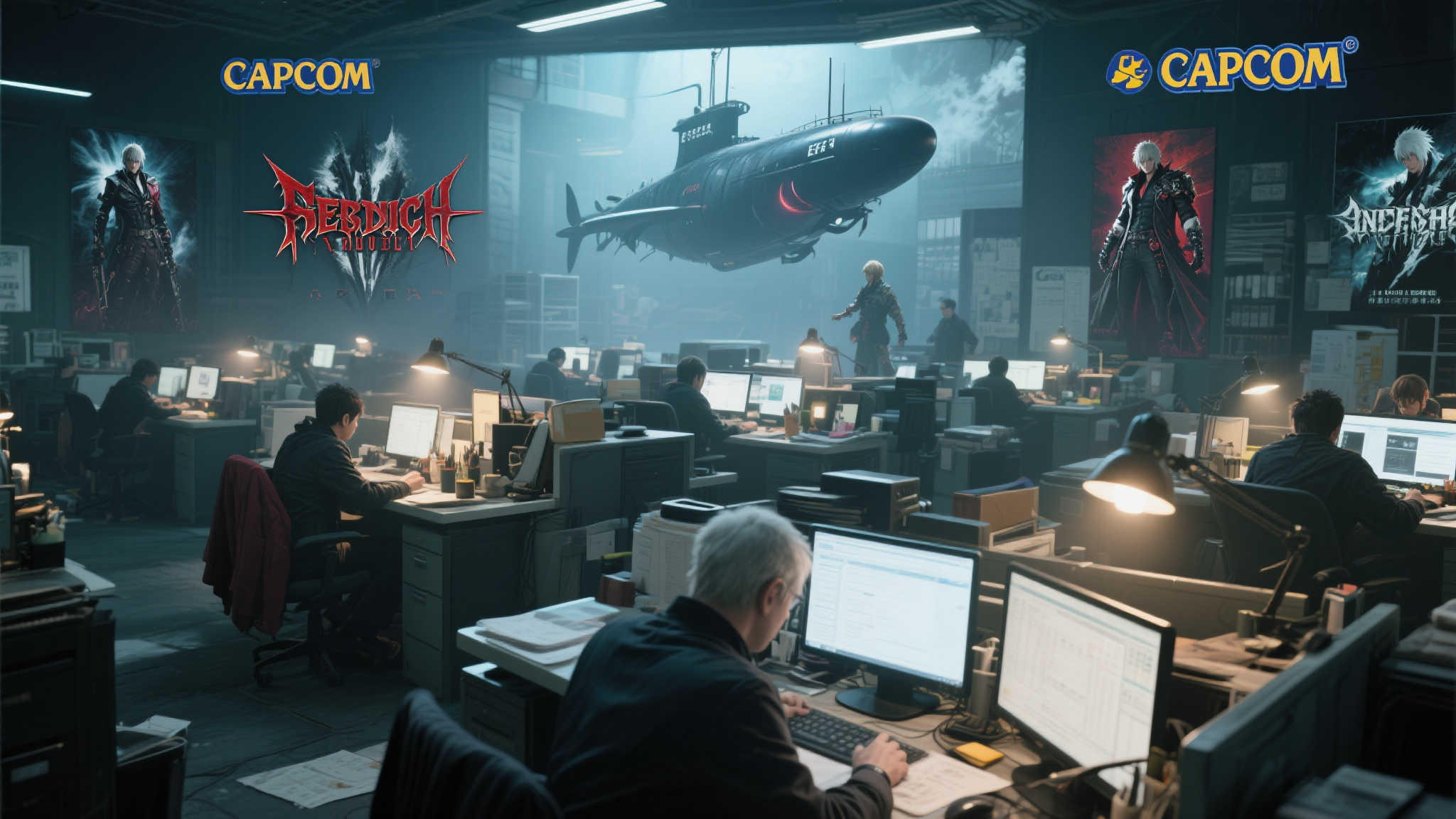 重温往日激情:〈街头霸王2〉画师为战胜对手全情投入 重温往日激情:〈街头霸王2〉画师为战胜对手全情投入