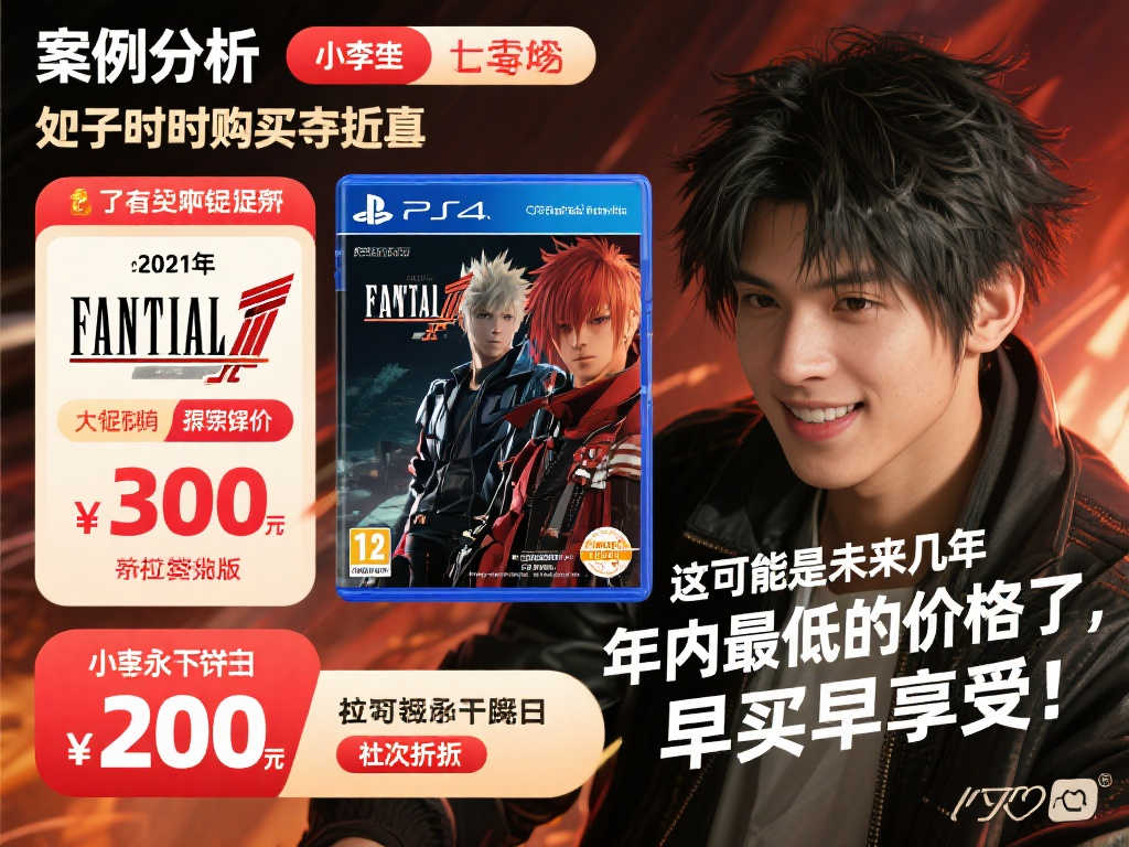 《最终幻想7 重制版》史无前例低价！首次折扣震撼来袭