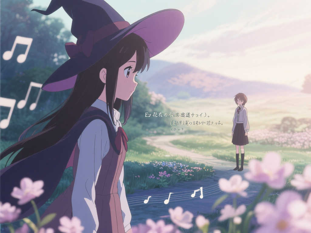 动画《直至魔女消逝》公开ED《花咲く道で》无字幕影像